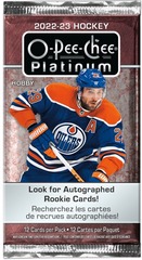 o-pee-chee platinum 2022-23 hobby pack